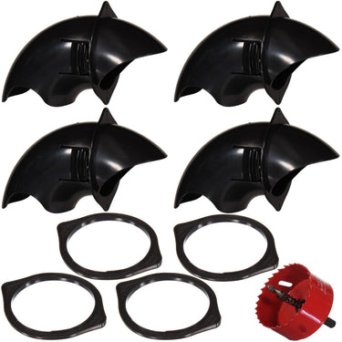 Pop N’ Lock No Waste E-Z Install Weather Proof Feeder Port Kit